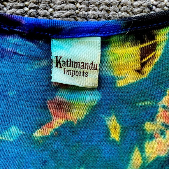 Imported Tie Dye Boho dress. Fits S/M Super comfy and cute! NWO tags. - Picture 2 of 9